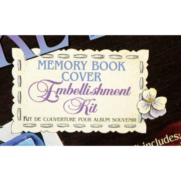 Vtg 90s Daisy Kingdom Alpha Bears Keepsake Cover Memory Book Embellishment Kit - Picture 10 of 12